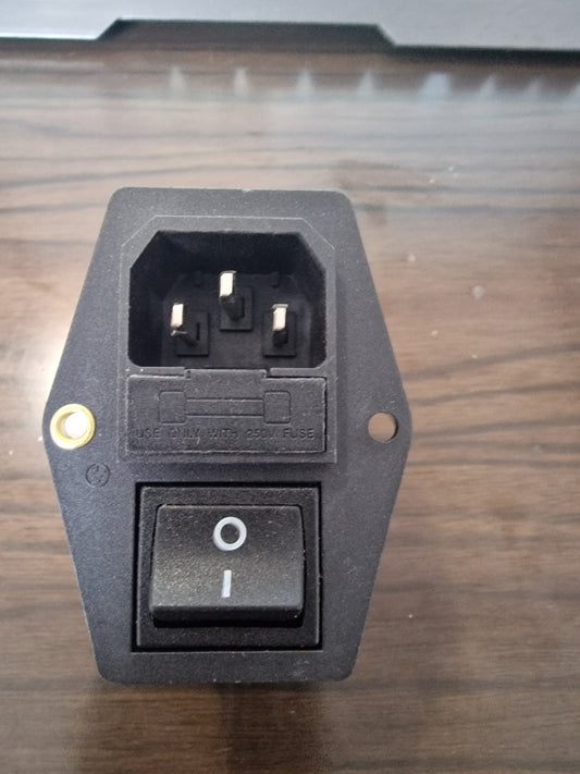 PRESA  6A  125/250VAC con filtro EMI FILTERS