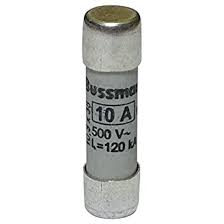 FUSIBILE  10A  400V 10 x 38 - 10 PEZZI -
