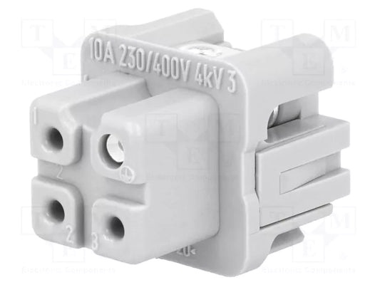 09200032711 Connettore  HDC inserto contatti femmina HARTING 10A; 250V