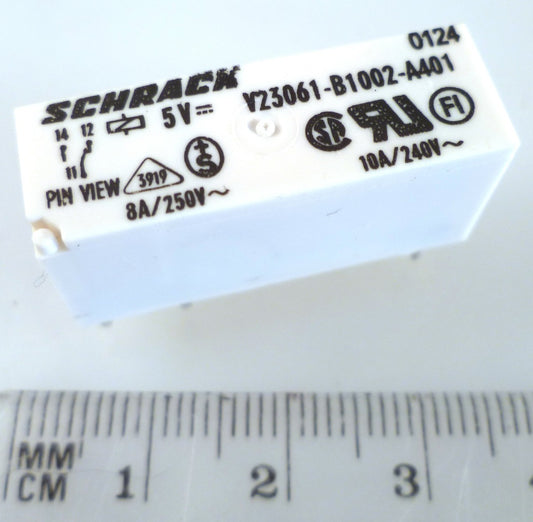 Rele' V23061-B1002-A401 5VDC 1 Modulo C SPDT-NO, NC Staffetta OLA1-16