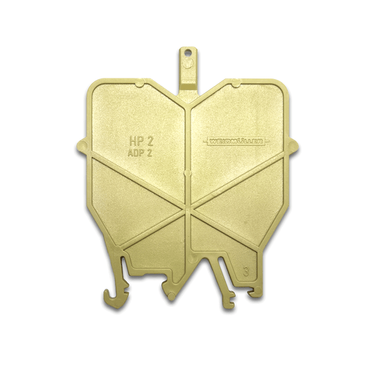 0485660000 Piastra di fissaggio terminale Weidmuller HP2 ADP2