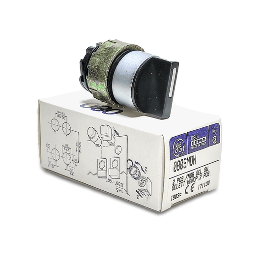 Selettore a manopola General Electric CEMA 080SMDN/080SMBN/080SMZN – Nero