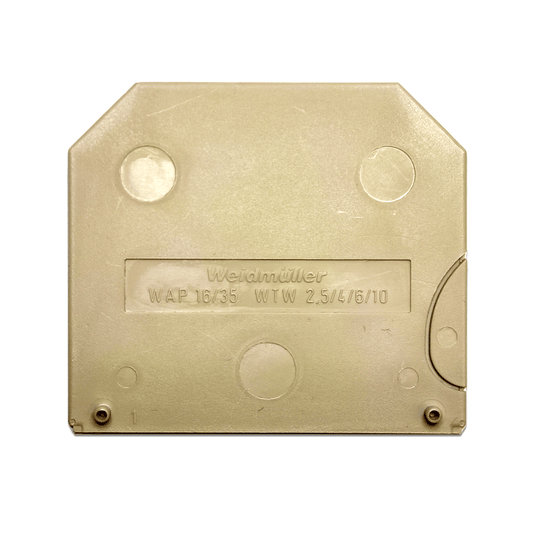 1050100000 Piastra di fissaggio terminale Weidmuller WAP 16/35 WTW 2.5-10