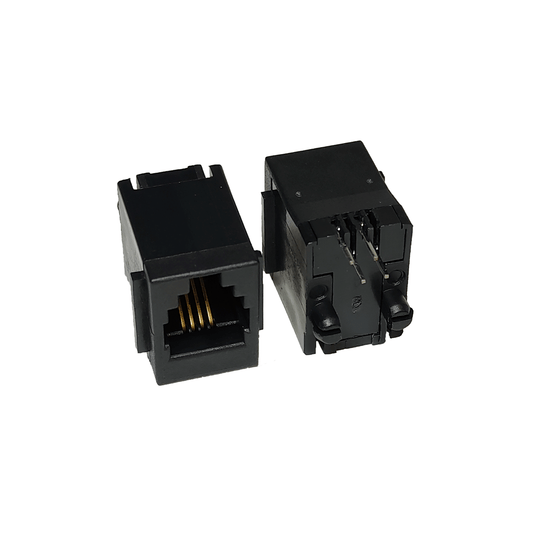 Presa telefonica modulare 40/10400, 4P4C – Sacchetto da 10 pezzi