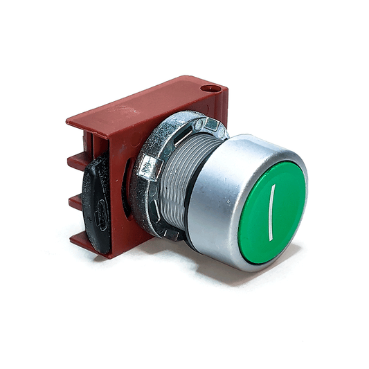 Pulsante normale General Electric CEMA P9MPN55002 – Verde